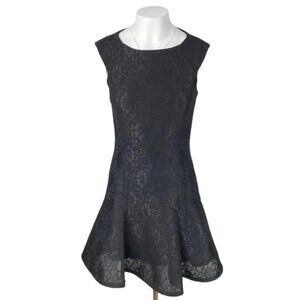 NWT PROSECCO Lace Floral Overlay Fit & Flare Dress Sz 2
